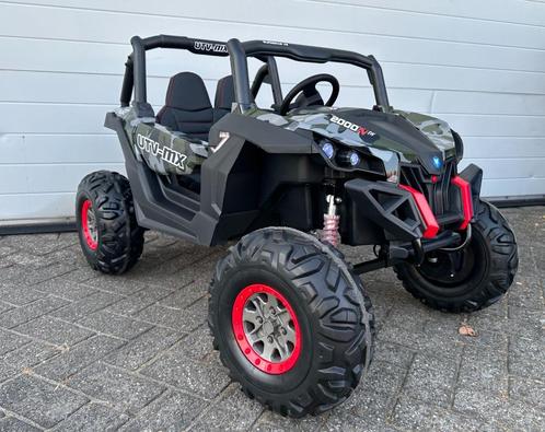 Beach Buggy eXtreme 24v zwart camouflage RC Bluetooth MP4, Kinderen en Baby's, Speelgoed | Buiten | Voertuigen en Loopfietsen