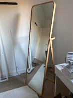 Ikornnes staande spiegel ikea hout, Ophalen, Zo goed als nieuw