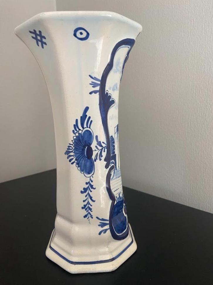 Antieke Delft vaas in aardewerk van Boch de La Louvière, Antiek en Kunst, Antiek | Keramiek en Aardewerk, Ophalen