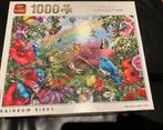 Puzzle King 1000 pièces « Rainbow Birds » NEUF (non ouvert), Enlèvement, Comme neuf, Puzzle