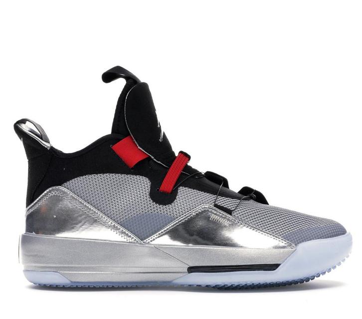 Jordan XXXIII Metallic Silver Black All-Star 44,5 (44), Vêtements | Hommes, Chaussures, Comme neuf, Chaussures de sport, Autres couleurs