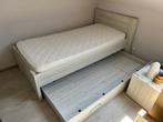 Eenpersoonsbed met schijf, Huis en Inrichting, Slaapkamer | Bedden, Ophalen, Gebruikt, 90 cm, Eenpersoons