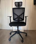 Chaise de bureau noire, Gebruikt, Bureaustoel, Zwart