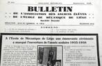 Bulletin: Anciens Élèves/École de Mécanique de Liège - 1935, Boeken, Tijdschriften en Kranten, Ophalen of Verzenden, Gelezen, Krant