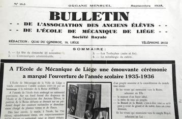 Bulletin: Anciens Élèves/École de Mécanique de Liège - 1935 beschikbaar voor biedingen