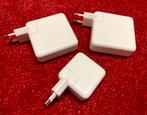 Apple usb-c voedingsadapter 30W / 61W / 87W, Computers en Software, Laptop-opladers, Zo goed als nieuw, Apple