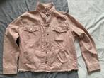 S jeansjack (Bershka), Zo goed als nieuw, Roze, Maat 36 (S), Bershka