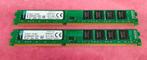 16gb ddr3 (1600) kit van Kingston (2 x 8gb), Computers en Software, DDR3, Ophalen of Verzenden, Zo goed als nieuw, Desktop