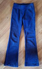 WE donkerblauwe velours legging 134, Broek, Gebruikt, WE, Meisje
