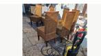 tuinstoelen/terrasstoelen rotan, Ophalen, Gebruikt, Rotan