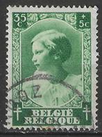 Belgie 1937 - Yvert/OBP 460 - Josephine-Charlotte (ST), Postzegels en Munten, Verzenden, Gestempeld, Gestempeld, Koninklijk huis