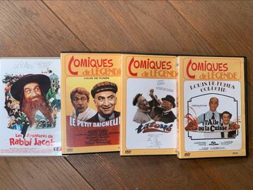 4 films avec Louis de Funes 3€ le lot, ou achat à la pièce  beschikbaar voor biedingen