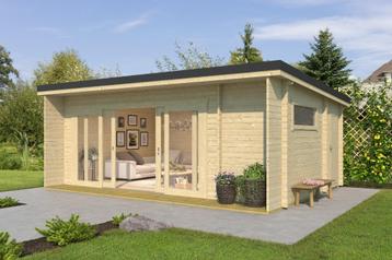 NIEUW Modern tuinhuis Java -PROMOTIE --44mm dik beschikbaar voor biedingen