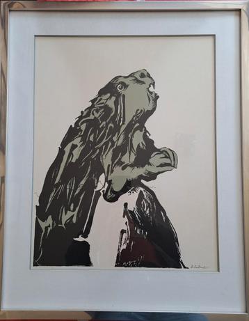 LANDUYT Octave "Bever" kleurlitho beschikbaar voor biedingen