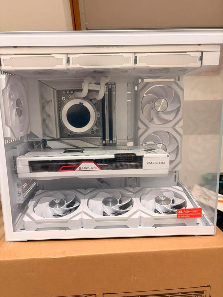 High-end witte gaming -  workstation-pc, Informatique & Logiciels, Ordinateurs de bureau, Neuf, 4 Ghz ou plus, SSD, 64 GB ou plus