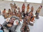 Verzameling van indiaanse beeldjes groot en klein 25 stuks, Comme neuf, Enlèvement ou Envoi