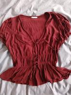 Blouse bordeaux BERSHKA, Enlèvement ou Envoi