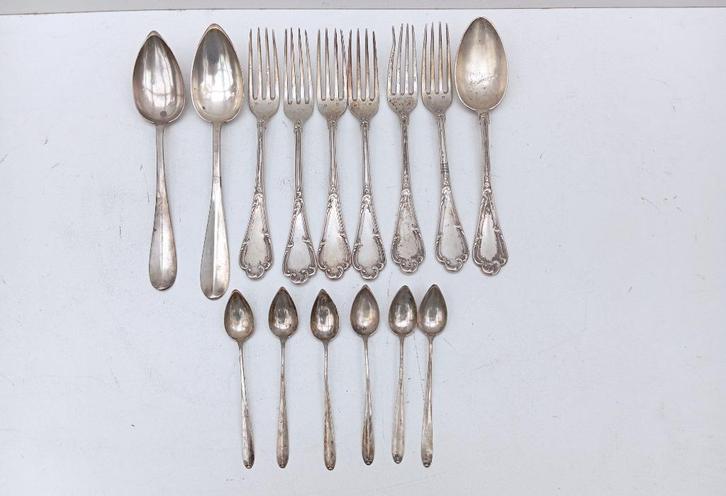 zilver 800 DELHEID Frères massief zilver 925, Antiek en Kunst, Antiek | Zilver en Goud, Zilver, Ophalen of Verzenden