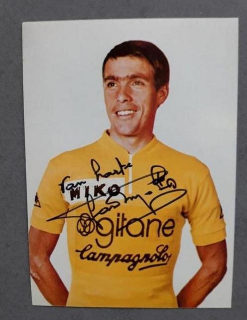 Gesigneerde fotokaart van Lucien van Impe., Sport en Fitness, Wielrennen, Nieuw, Verzenden