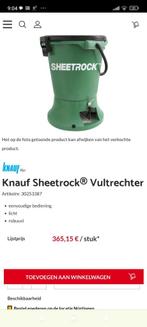 Vultrechter sheetrock, Ophalen