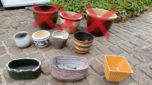 Bloempotten en bloempotjes vanaf 2 euro, Tuin en Terras, Bloempotten, Gebruikt, Terracotta, Ophalen