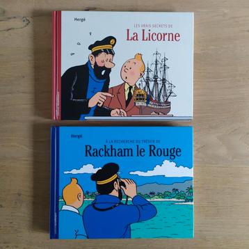 Tintin La Licorne - Rackham le Rouge versions strips  EO TBE