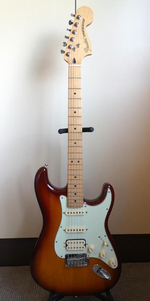 Fender Stratocaster Deluxe HSS Geruisloze - ruil, Muziek en Instrumenten, Snaarinstrumenten | Gitaren | Elektrisch, Zo goed als nieuw