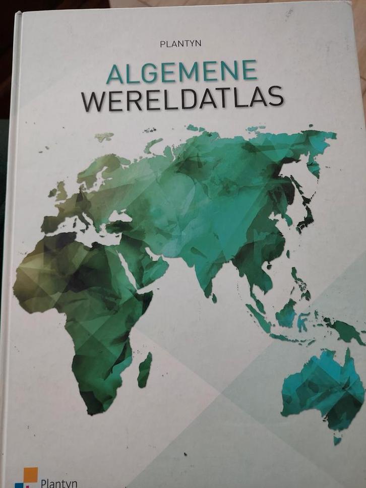 Plantyn Algemene Wereldatlas editie 2017, Boeken, Atlassen en Landkaarten, Zo goed als nieuw, Ophalen