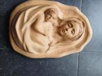 Houten madonna met kind, Antiek en Kunst, Antiek | Religieuze voorwerpen, Ophalen of Verzenden
