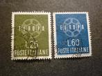 Italië/Italie 1959 Mi 1055/1056(o) Gestempeld/Oblitéré, Verzenden