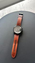 Diesel horloge, Handtassen en Accessoires, Horloges | Heren, Ophalen, Zo goed als nieuw, Polshorloge, Leer