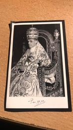 Bidprentje Pius XII, Verzamelen, Bidprentjes en Rouwkaarten, Bidprentje, Ophalen of Verzenden