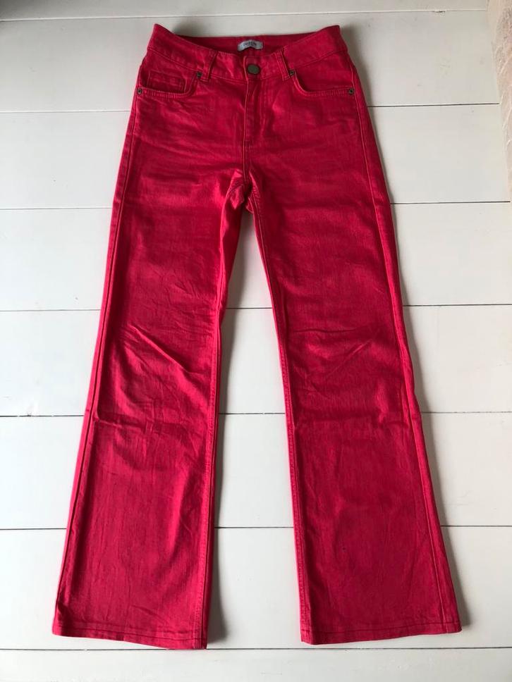 roze jeans broek La Redoute 34, Kleding | Dames, Spijkerbroeken en Jeans, Gedragen, W27 (confectie 34) of kleiner, Overige kleuren