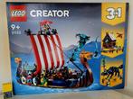 Lego 31132 Le navire viking et le serpent de Midgard, Enlèvement ou Envoi, Neuf, Ensemble complet, Lego