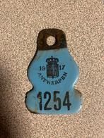 Fietsplaat Antwerpen 1917, Verzamelen, Ophalen of Verzenden, Zo goed als nieuw