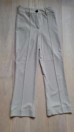 Broek Bershka, maat 34, Kleding | Dames, Broeken en Pantalons, Beige, Zo goed als nieuw, Maat 34 (XS) of kleiner, Lang