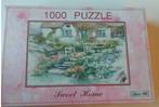 Puzzel 1000 stukken Sweet Home Stilleven schilderij spel, Ophalen of Verzenden, 500 t/m 1500 stukjes, Legpuzzel
