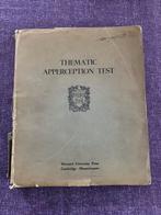 Leopold Bellak / Thematic apperception test, Antiek en Kunst, Antiek | Boeken en Manuscripten, Ophalen of Verzenden