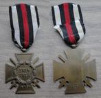Croix KVK de la Première Guerre mondiale 1914-1918, Armée de terre, Enlèvement ou Envoi, Ruban, Médaille ou Ailes