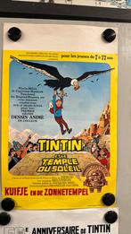 Cinema poster kuifje /herge/Tintin, Ophalen of Verzenden, Kuifje, Gebruikt