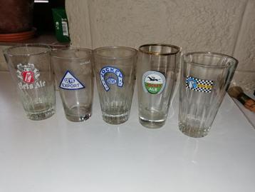 lot de 5 verres collection beschikbaar voor biedingen