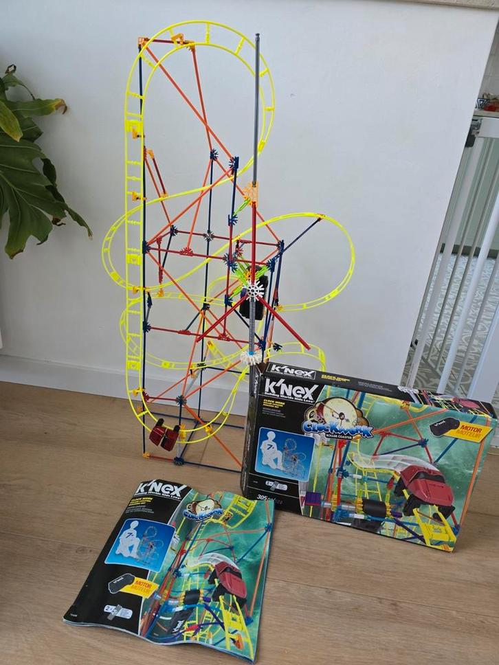 Set K'nex rollercoaster clockwork NR:15406, Enfants & Bébés, Jouets | Blocs de construction, K'nex, Enlèvement ou Envoi