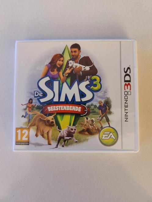 De Sims 3: Beestenbende, 3DS, Games en Spelcomputers, Games | Nintendo 2DS en 3DS, Zo goed als nieuw, Simulatie, Vanaf 12 jaar