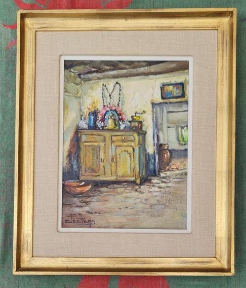 Schilderij, Antiek en Kunst, Kunst | Schilderijen | Klassiek, Ophalen