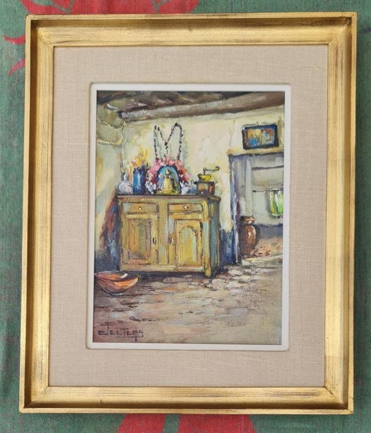 Schilderij, Antiek en Kunst, Kunst | Schilderijen | Klassiek, Ophalen