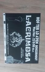 Concert poster Lacrimosa 1999, Ophalen of Verzenden