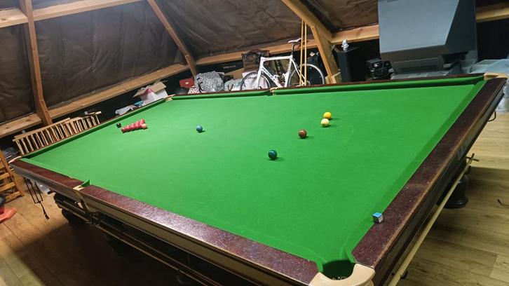 Iconische full size BCE Westbury snookertafel, Sport en Fitness, Biljarten en Poolen, Snookertafel, Ophalen