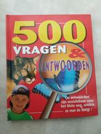nieuw mooi dik boek voor kinderen "500vragen en antwoorden", Livres, Livres pour enfants | Jeunesse | Moins de 10 ans, Enlèvement ou Envoi
