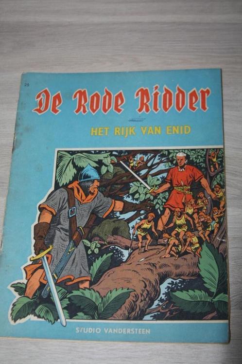 1e druk nr 25 , De Rode Ridder ( Willy Vadersteen ) 1965, Livres, BD, Utilisé, Une BD, Enlèvement ou Envoi