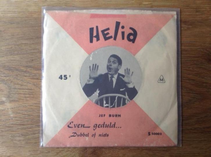 single jef burm, Cd's en Dvd's, Vinyl Singles, Single, Nederlandstalig, 7 inch, Ophalen of Verzenden